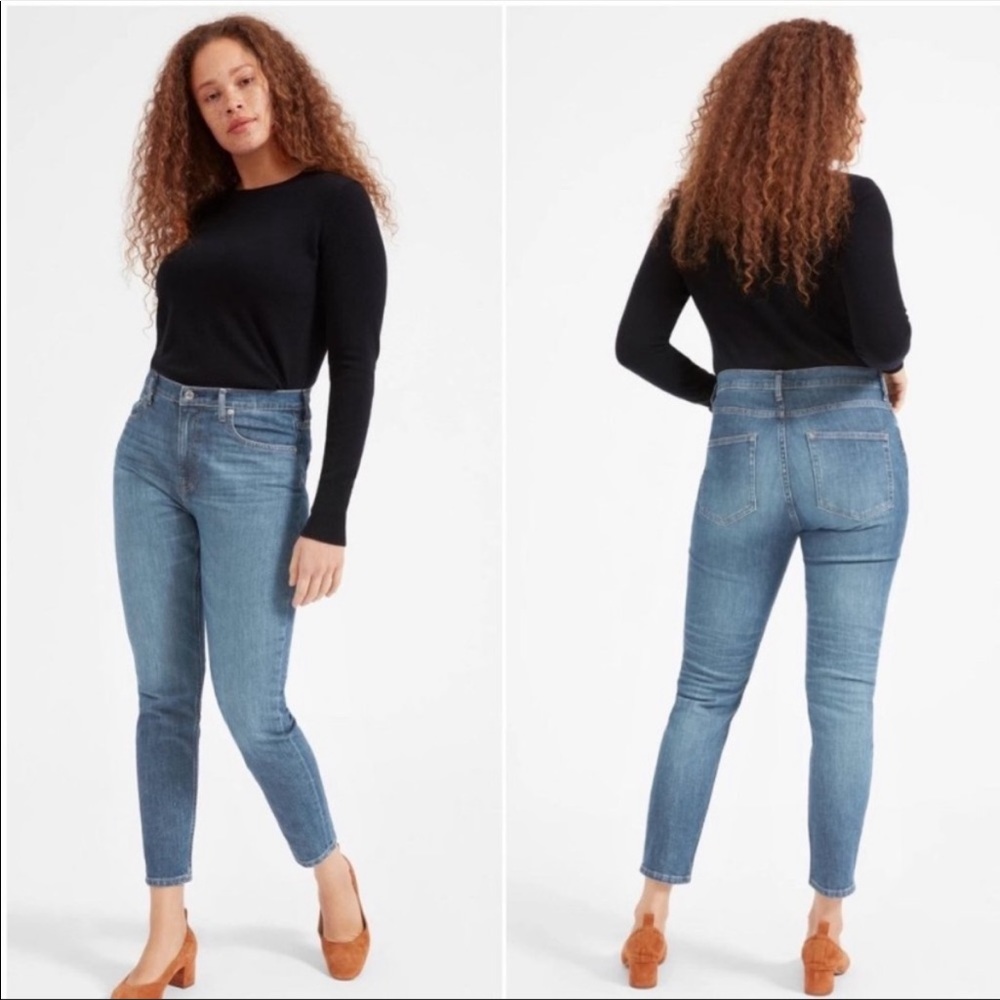 Everlane high rise blue jeans size 32 regular